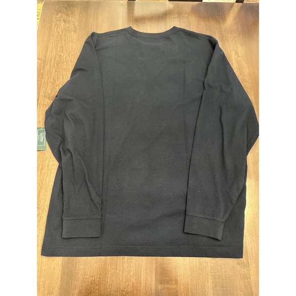 L.L.Bean Men's Carefree Unshrinkable Tee Traditional Fit Long-Sleeve Lar… - Picture 4 of 4